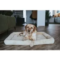 Hunter Hundematte Vermont Cozy XL (100 x 80 cm), beige