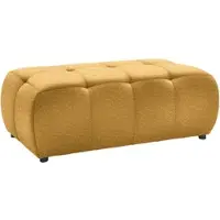 Premium Living Hocker Sofi Senfgelb