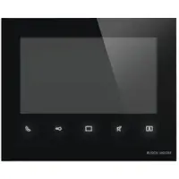 Busch-Jaeger Welcome M22381-B-03 Innenstation Video 7" schwarz
