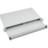 EFB Elektronik 53600TS.9 Spleißbox 12SC Simplex-Front ausziehbar, RAL9005, 1HE 53600TS9