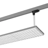 LTS 666679 LUZ Pendelleuchte für Stromschiene 65W 840 10170LM Batwing silber Leistungsklasse 2 / ONETrack + Eutrac Stromschienen LUZ-PT32 110.840.BW