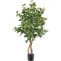 Momax Kunstpflanze Ficus Benjamina II Grün/Braun