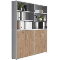 Mid.You Aktenschrank Office Edition Sw Set 11 Grau/Eichefarben