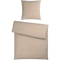 Momax Bettwäsche TY XL Beige ca. 155x220cm
