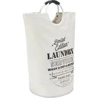 Momax Wäschetonne Laundry in Hellgrau/Schwarz