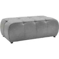 Premium Living Hocker Sofi Hellgrau