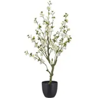 Momax Kirschblütenzweig Kirschblüte Weiß ca. 105cm