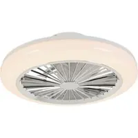 Momax Deckenventilator Tuio Weiß/Chromfarben max. 0,07 W