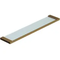 Kludi VELA C Glasablage 31973N1 Brushed Bronze