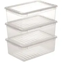 Modern Living Aufbewahrungsboxen-Set Beate ca. 11l, 3-teilig