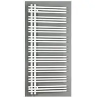 Zehnder Yucca Asym Design-Elektroheizkörper ZY3L0338A700000 YAEL-130-40/GD 1329 x 378 mm, weiß Aluminium