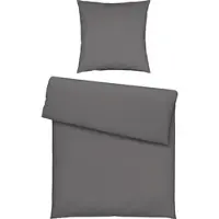 Modern Living Bettwäsche Iris in Grau ca. 135x200cm