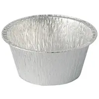 Papstar Starpak 100 Schalen, Alu rund 0,12 l Ø 8,5 cm · 3,9 cm | Folie (100 Stück)