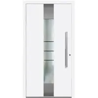 KNOCK Aluminium-Haustür »PRAG«, weiß - weiss