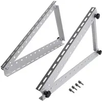 Revolt Verstellbare Aluminium-Solarpanel-Halterung, 14,5" / 37 cm, bis 150 kg