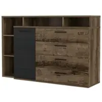 Forte Sideboard Jedburgh , holzfarben , Maße (cm): B: 153,1 H: 98,5 T: 41.3