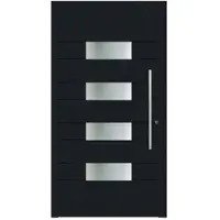 KNOCK Aluminium-Haustür »Marte«, anthrazit - grau