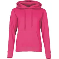 Fruit Of The Loom Ladies Classic Kapuzen-Sweat Sweatshirt Hoody in versch. Farben und Größen, fuchsia, 2XL