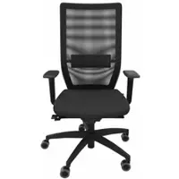 Dauphin Stilo 6815 Drehstuhl in Stoff Schwarz Sofort Lieferbar !