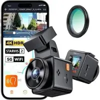 Vantrue Dashcam E1 Pro, Auto, 4K Weitwinkel-Kamera 158°, WLAN & GPS