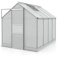 Vitavia Gewächshaus »Apollo Plus 5000«, BxHxL: 195 x 197 x 131 cm - silberfarben