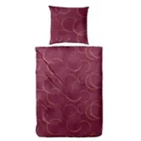 Möbel Kraft Bettwäsche-Set , rot , Maße (cm): B: 135 H: 1