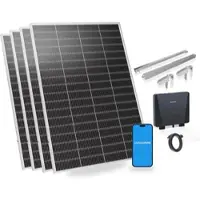 Sunshare Ray Lite 800 W Balkonkraftwerk mit Halterung - kompakt & leichte Montage