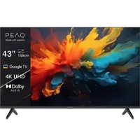 PEAQ PTV 43GU-5024T UHD TV (Flat, 43 Zoll / 108 cm, 4K, SMART TV)