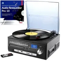 Auviso Kompakt-Stereoanlage & Digitalisierer mit DAB-Digitalradio & Software