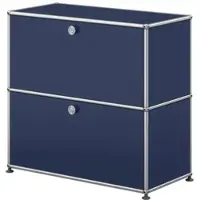 USM United Soft USM Haller Sideboard mit 2 Klapptüren Stahlblau