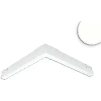 ISOLED Track48 Eckleuchte horizontal weiß 20W 120° 48V DC 4000K CRI90 1400lm prismatisch Line DALI dimmbar EEK G [A-G] Fiai 116746