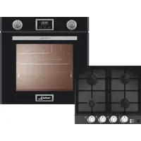 Kaiser Gas Herdset Autark Eg 6374 Sp Einbau Gasbackofen KCG 6387 Glaskeramik Gaskochfeld 60 cm
