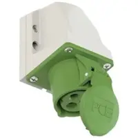 Pce 113-10k CEE-Wandsteckdose (kompakt) 16A 3p 10h IP44 11310k