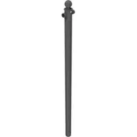 SCHAKE Mittelpfosten für Schutzgeländer Ø60mm + Alu, Kugelkopf Gesamtlänge 1500mm, für Oberholm,