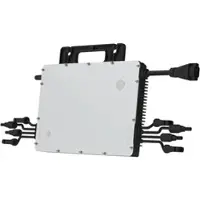 Solar-Haus Balkonkraftwerk 1800 Watt 4x JASolar 450W Full Black Plug & Play inkl. Anschlusskabel und Schrägdach-Halterung