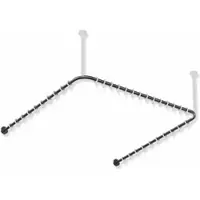 Hewi System 900 Vorhangstange, Edelstahl PVD, 1187x1175x1187 mm