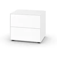 Piure Schubkasten-Box Nex Pur MDF weiß matt lackiert, Designer Studio , 60x52.5x48 cm