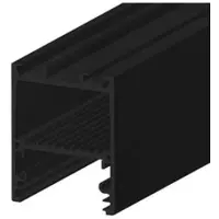ISOLED Aufbauprofil LAMP30 V2 Aluminium schwarz RAL 9005 200cm Fiai 116639