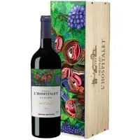Gérard Bertrand Château l'Hospitalet - Grand Wein Rouge 2023 - Éd. limitée Hervé di Rosa -