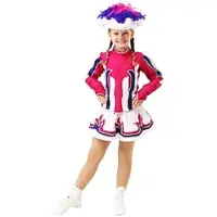 Buttinette Gardekostüm "Vallerie" für Kinder, fuchsia/violett
