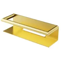 Steinberg Serie 480 Seifenkorb, Edelstahl, 4802300BG, Farbe: Brushed Gold