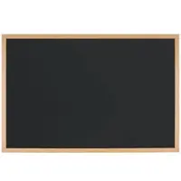 Optimum Kreidetafel Optimum, Eiche MDF Rahmen, 60 x 45 cm