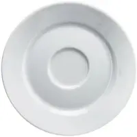 Lubiana Untertasse aus Porzellan, weiß, Serie Versailles, Lubiana, D. 160 mm