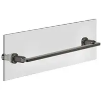 Gessi Inciso Handtuchhalter 450 mm, Montage an Glaswand, 58615