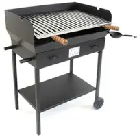 Cruccolini Festa - Holzkohlegrill - 69x45 - aus schwerem Stahl