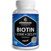 Vitamaze GmbH Biotin 10 mg hochdosiert+Zink+Selen Tabletten 180 St