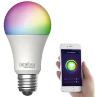 Luminea Home Control WLAN-LED-Lampe, E27, RGB-CCT, 14 W (ersetzt 150 W), 1.520 lm, App