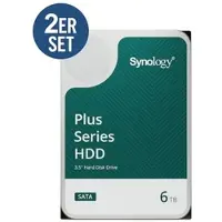 Synology 2x HAT3300-6T 12 TB - 2x 6 TB 5400 rpm 256 MB 3,5 Zoll SATA 6 Gbit/s CMR Doppelpack