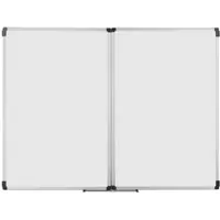 BI-Office Klapptafel Maya Trio Whiteboard, 100 x 150/300 cm, lackiert, 2 Flügel