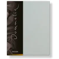 Dommelin Spannbettlaken Silber (Satin 300TC)-180 x 210 cm